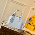 LV M59345 Louis Vuitton Alma BB Bag Blue - Default Title - View 1