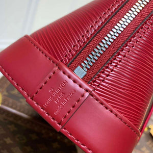 LV M59345 Louis Vuitton Alma BB Bag Red - Default Title - View 6