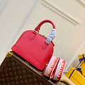 LV M59346 Louis Vuitton Alma BB Bag Dragon Fruit Pink - Default Title - View 1