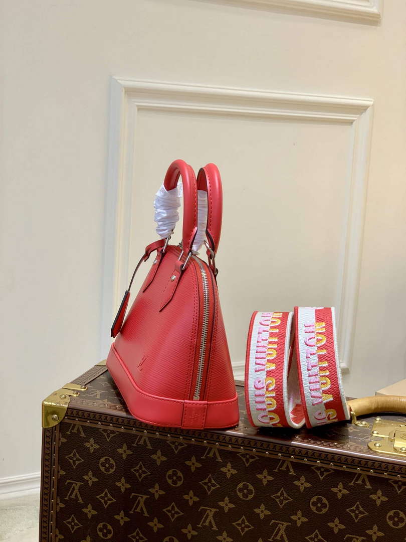 LV M59346 Louis Vuitton Alma BB Bag Dragon Fruit Pink
