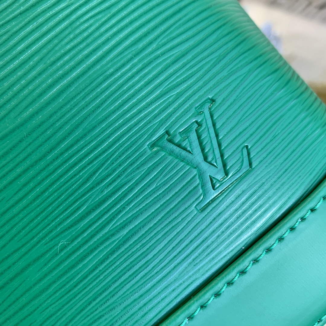 LV M59357 Louis Vuitton Alma BB Bag Serpentine Green - Default Title - View 4