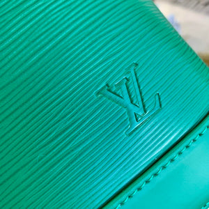 LV M59357 Louis Vuitton Alma BB Bag Serpentine Green - Default Title - View 4