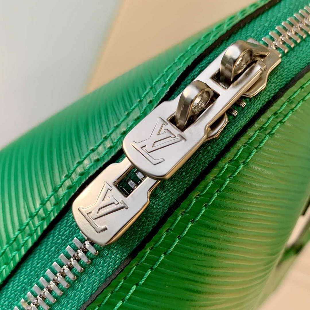 LV M59357 Louis Vuitton Alma BB Bag Serpentine Green - Default Title - View 5