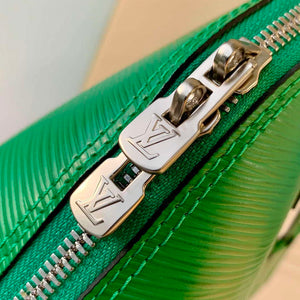 LV M59357 Louis Vuitton Alma BB Bag Serpentine Green - Default Title - View 5