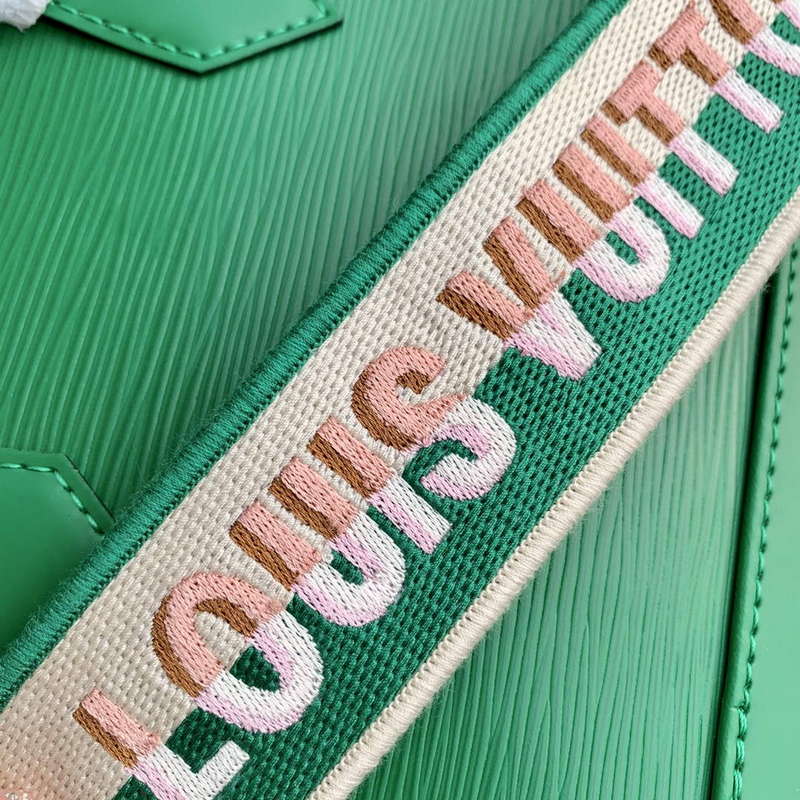 LV M59357 Louis Vuitton Alma BB Bag Serpentine Green - Default Title - View 9