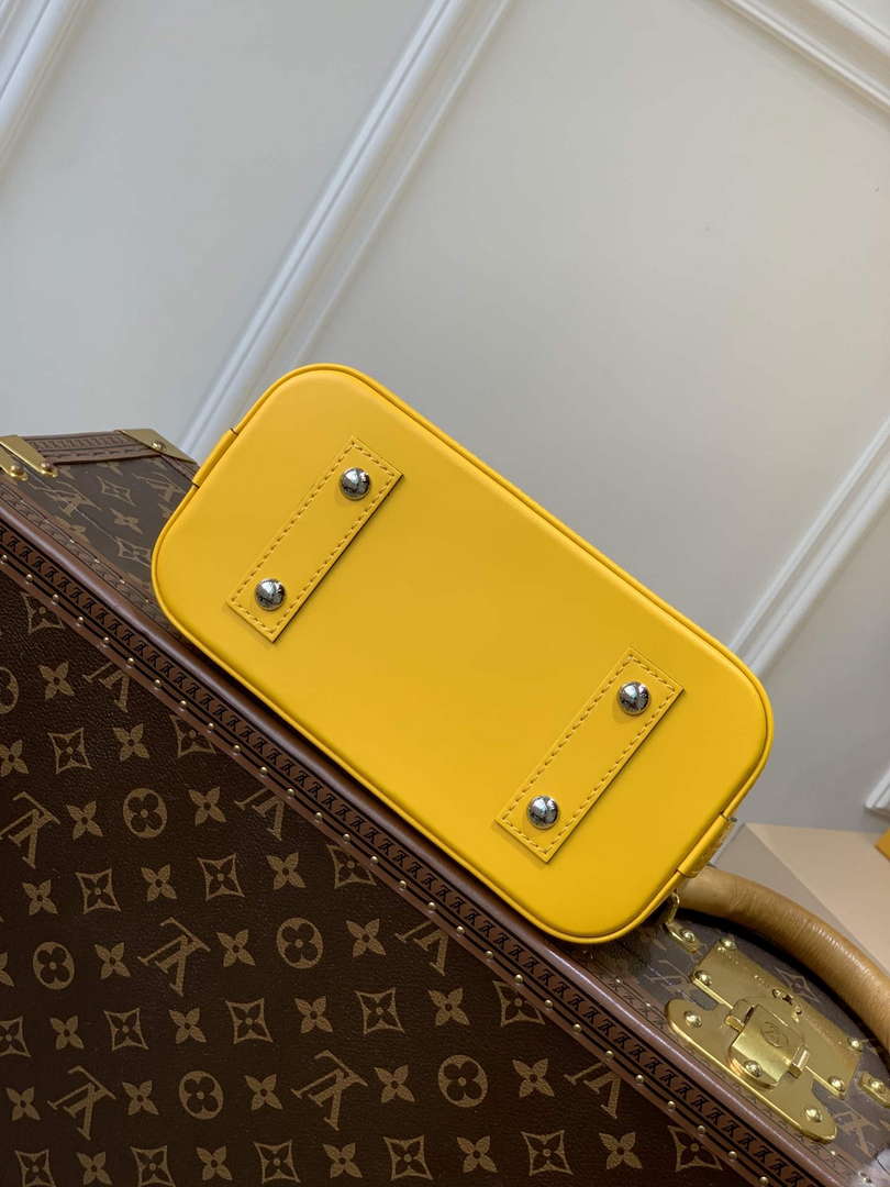 LV M59358 Louis Vuitton Alma BB Bag Sunflower Yellow - Default Title - View 4