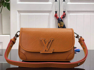 LV M59459 Louis Vuitton Buci Crossbody Bag M59460 Gold Miel Brown - Default Title - View 1