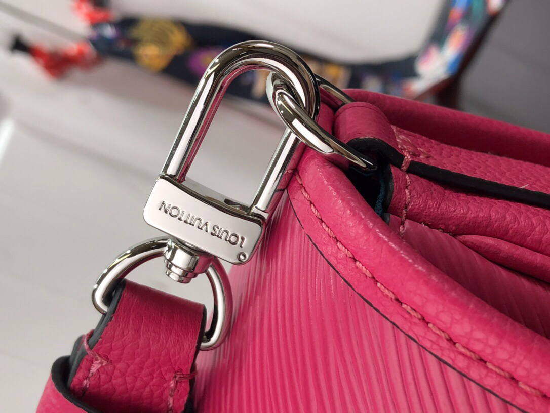 LV M59460 Louis Vuitton Buci Crossbody Bag M59459 Dragon Fruit Pink - Default Title - View 5