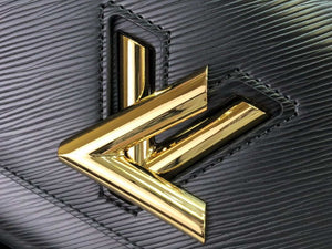 LV M59402 Louis Vuitton Twist MM Epi Grained Leather Black - Default Title - View 5