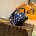 LV M59611 Louis Vuitton Square Denim Leather Bag - Default Title - View 1