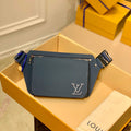 LV M59625 Louis Vuitton New Sling Bag Blue - Default Title - View 1