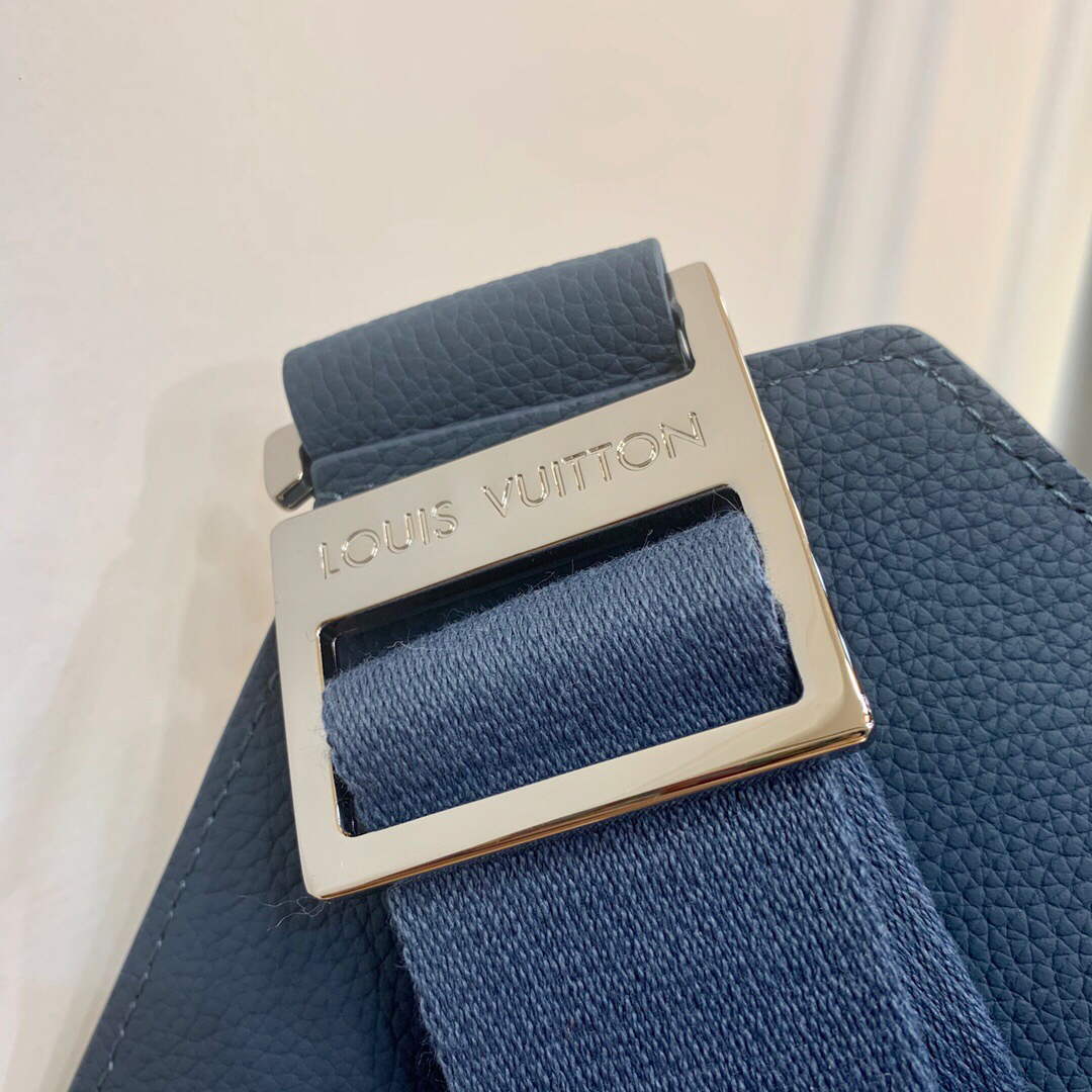 LV M59625 Louis Vuitton New Sling Bag Blue - Default Title - View 5