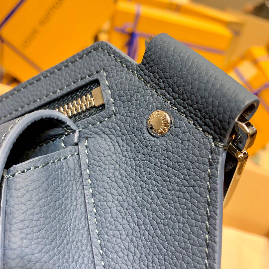LV M59625 Louis Vuitton New Sling Bag Blue - Default Title - View 6