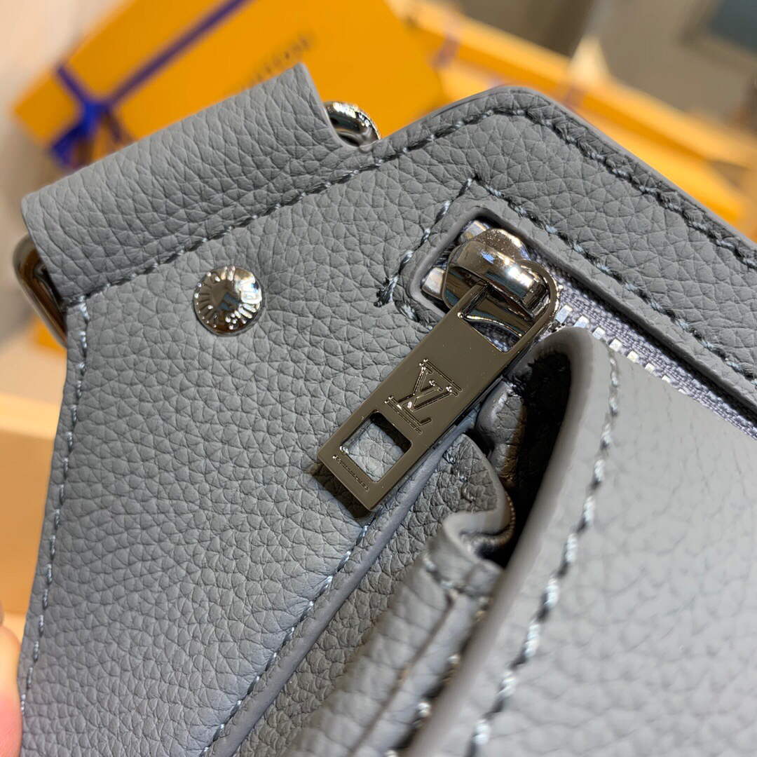 LV M59625 Louis Vuitton New Sling Bag Gray - Default Title - View 3