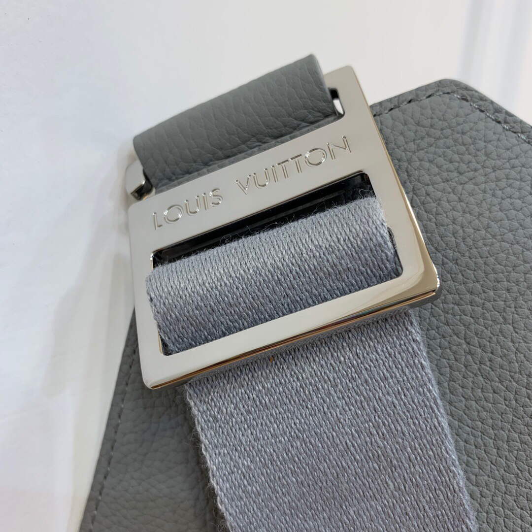 LV M59625 Louis Vuitton New Sling Bag Gray - Default Title - View 6