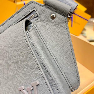 LV M59625 Louis Vuitton New Sling Bag Gray - Default Title - View 7
