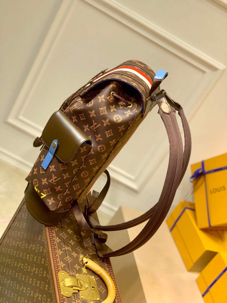 LV M59662 Louis Vuitton Christopher Monogram Backpack - Default Title - View 3