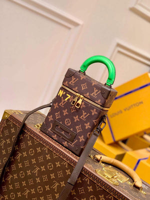 LV M59664 Louis Vuitton Vertical Box Trunk - Default Title - View 1