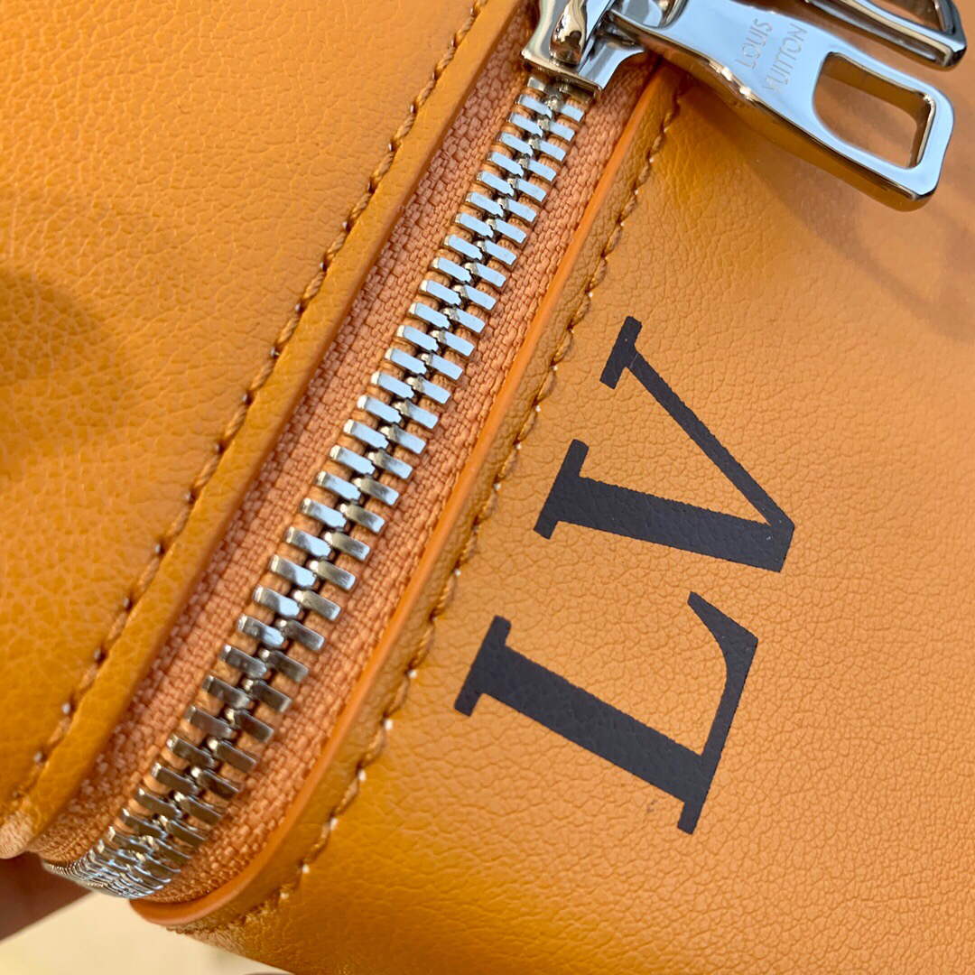 LV M59666 Louis Vuitton Vertical Box Trunk yellow