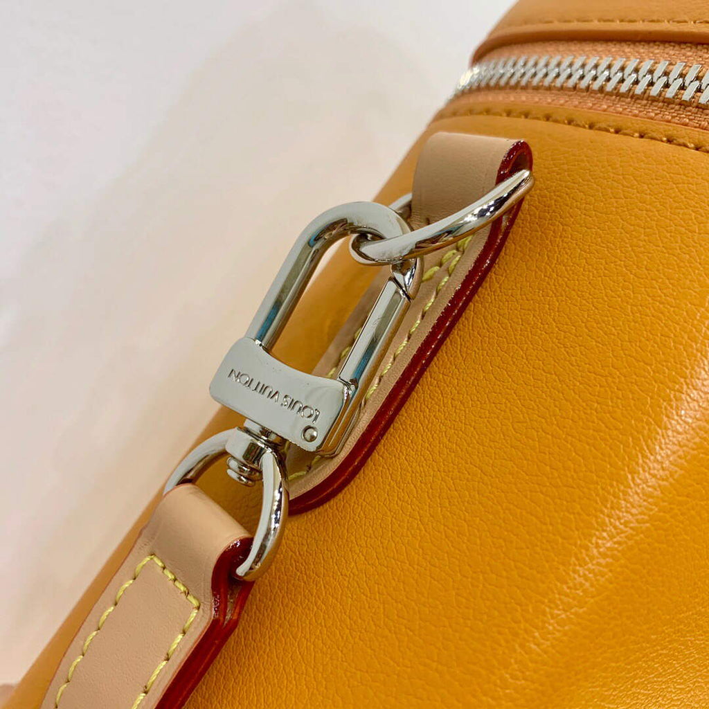 LV M59666 Louis Vuitton Vertical Box Trunk yellow