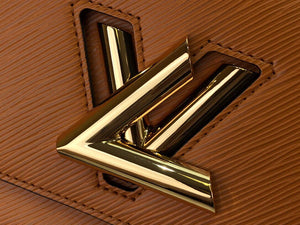 LV M59686 Louis Vuitton Twist MM Gold Miel Brown - Default Title - View 5