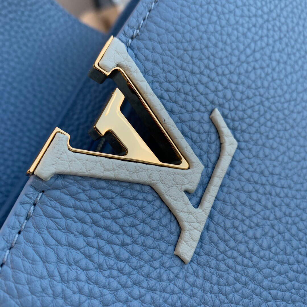 LV M59709 Louis Vuitton Capucines Mini Bag Blue - Default Title - View 5