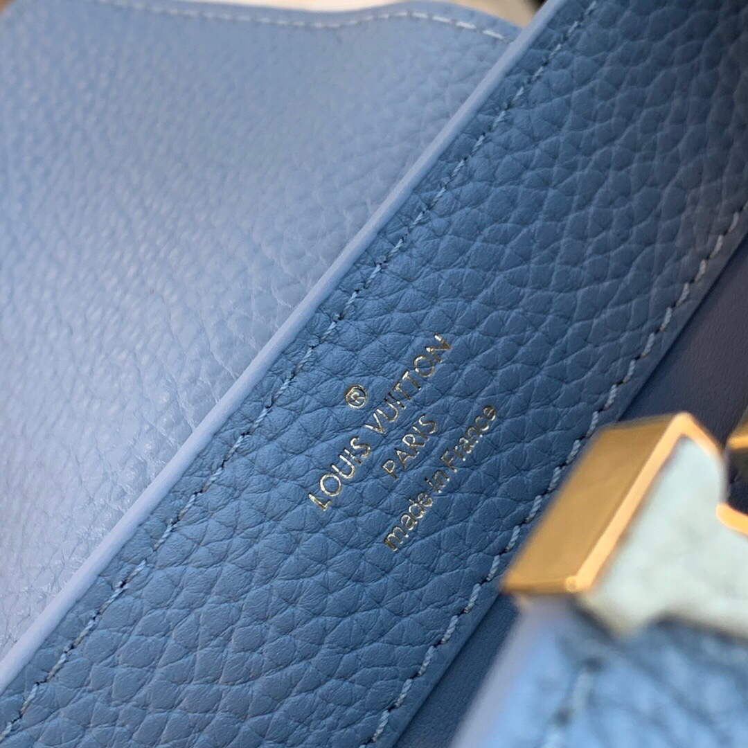 LV M59709 Louis Vuitton Capucines Mini Bag Blue
