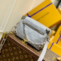 LV M59726 Louis Vuitton Mini Soft Trunk Silver - Default Title - View 1