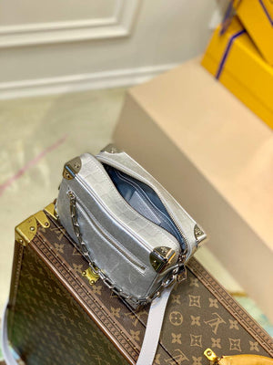 LV M59726 Louis Vuitton Mini Soft Trunk Silver - Default Title - View 7