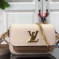 LV M59733 Louis Vuitton Lockme Tender Quartz White - Default Title - View 1