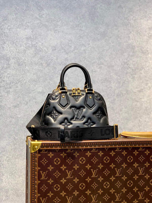 LV M59793 Louis Vuitton Alma BB Handbag Black - Default Title - View 3