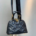 LV M59793 Louis Vuitton Alma BB Handbag Black - Default Title - View 1