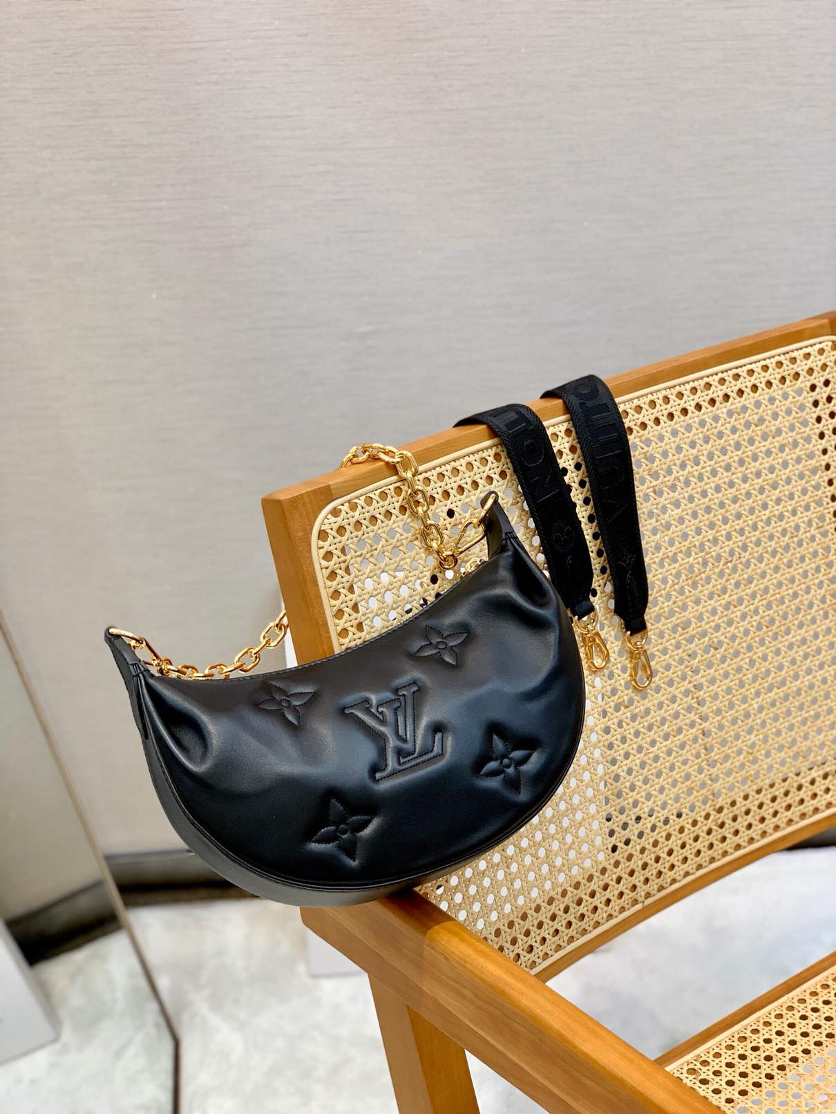 LV M59799 Louis Vuitton Over The Moon Bag Black - Default Title - View 2