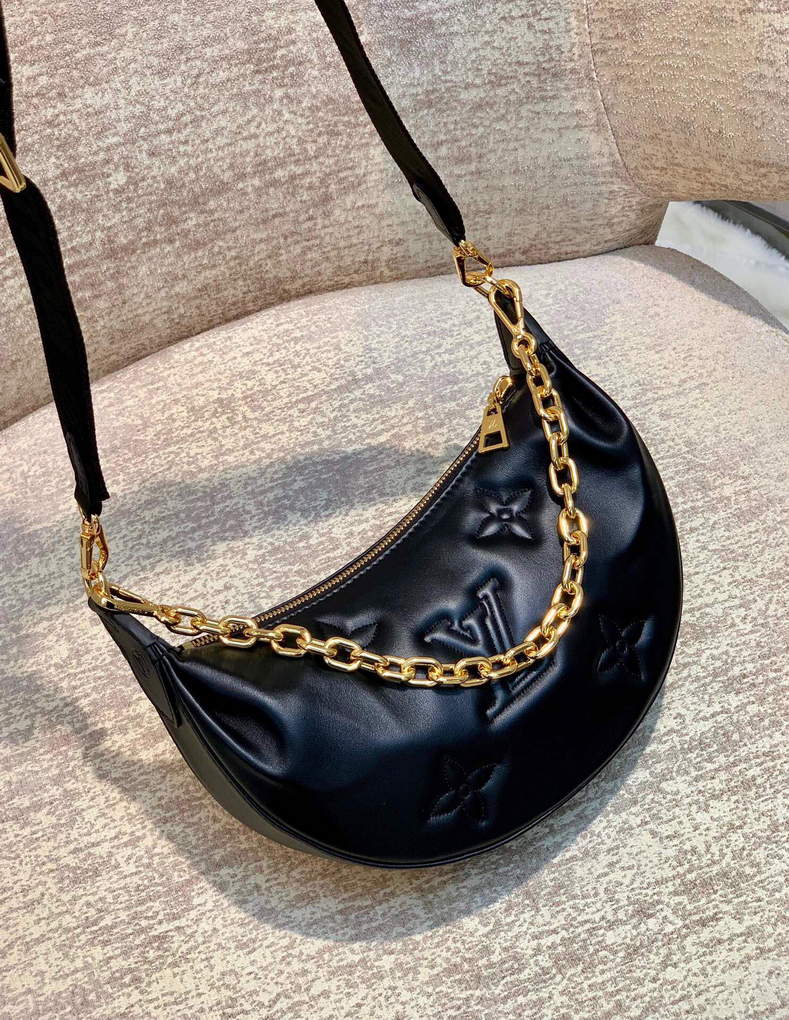 LV M59799 Louis Vuitton Over The Moon Bag Black - Default Title - View 3