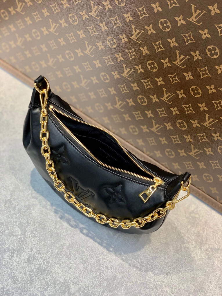 LV M59799 Louis Vuitton Over The Moon Bag Black - Default Title - View 8