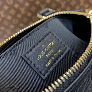 LV M59800 Louis Vuitton Papillon BB Handbag Black - Default Title - View 8