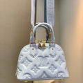 LV M59822 Louis Vuitton Alma BB Handbag Glacier Blue - Default Title - View 1