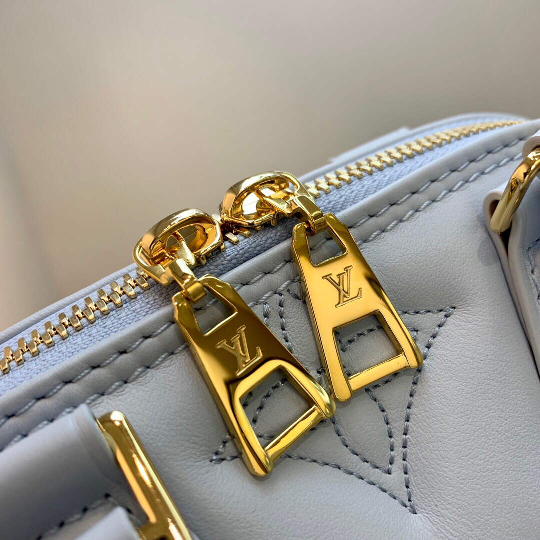 LV M59822 Louis Vuitton Alma BB Handbag Glacier Blue - Default Title - View 5