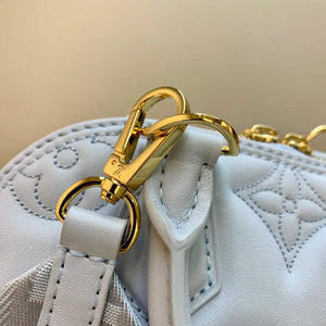 LV M59822 Louis Vuitton Alma BB Handbag Glacier Blue - Default Title - View 6