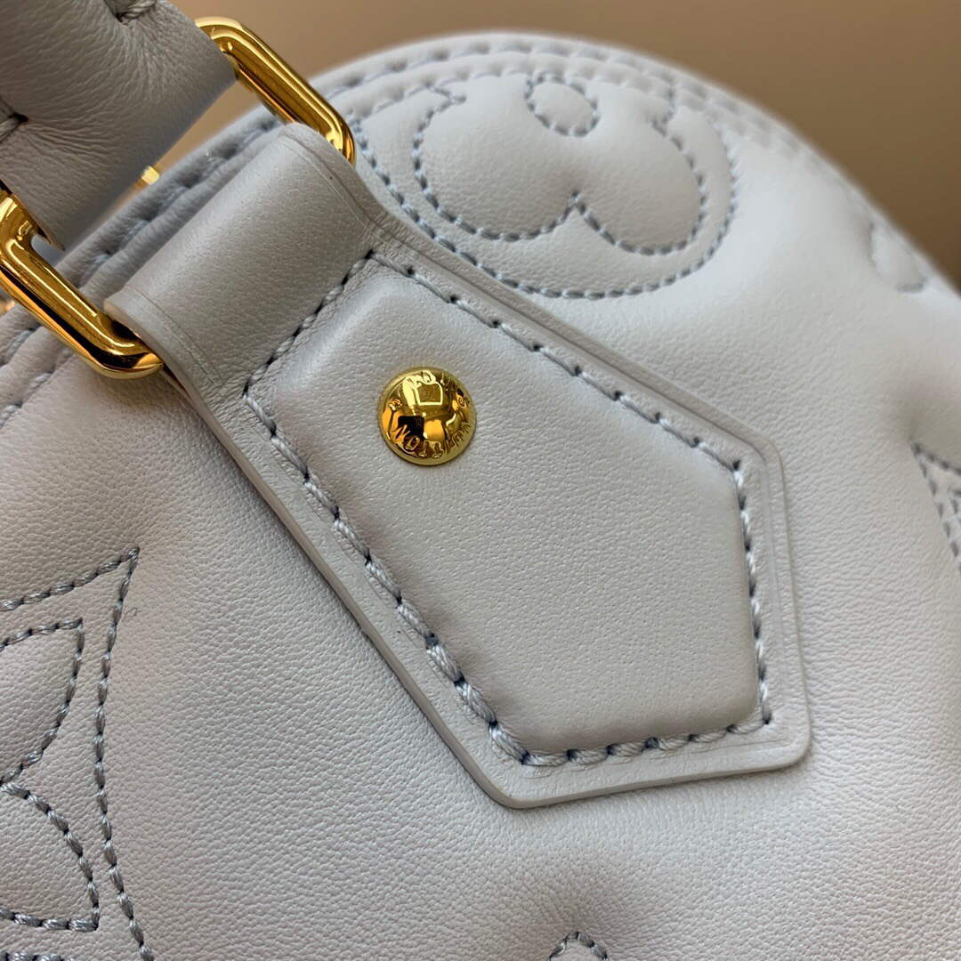LV M59822 Louis Vuitton Alma BB Handbag Glacier Blue
