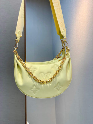 LV M59823 Louis Vuitton Over The Moon Bag Banana Yellow - Default Title - View 1