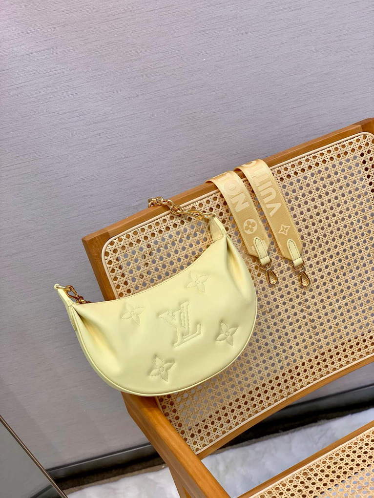LV M59823 Louis Vuitton Over The Moon Bag Banana Yellow - Default Title - View 2