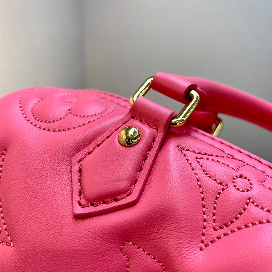 LV M59826 Louis Vuitton Papillon BB Bag Dragon Fruit Pink - Default Title - View 6