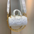 LV M59827 Louis Vuitton Papillon BB Handbag Snow White - Default Title - View 1