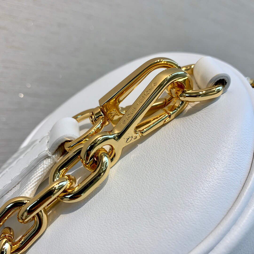 LV M59827 Louis Vuitton Papillon BB Handbag Snow White - Default Title - View 5