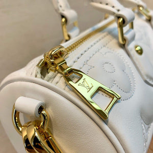LV M59827 Louis Vuitton Papillon BB Handbag Snow White - Default Title - View 6