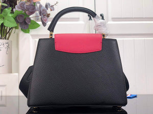 LV M59882 Louis Vuitton Capucines BB Handbag M59883 Black - Default Title - View 3