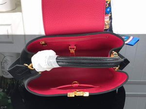 LV M59882 Louis Vuitton Capucines BB Handbag M59883 Black - Default Title - View 9