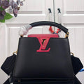 LV M59882 Louis Vuitton Capucines Mini BB Handbag Black - Default Title - View 1