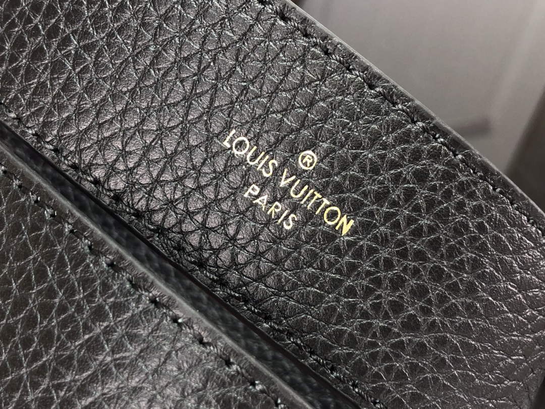 LV M59882 Louis Vuitton Capucines Mini BB Handbag Black - Default Title - View 4